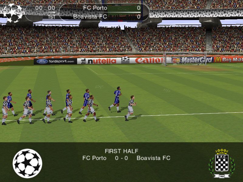 UEFA Champions League Season 1999/2000 screenshot 5 for Playstation
